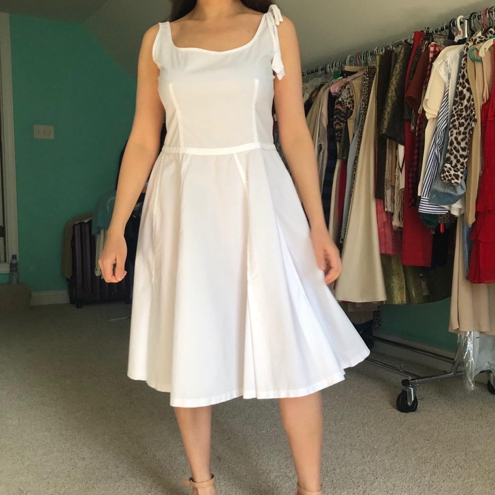 White dress